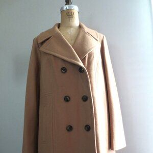 Anne Klein Double-Breasted Peacoat